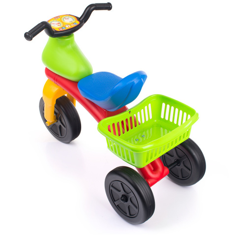 Jeździk trójkołowy rower dziecięcy biegowy Dohany 161 multicolor 3l+