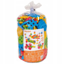 Klocki konstrukcyjne Wafle Mix 150 elementów Marioinex 900345 2l+