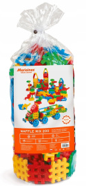 Klocki konstrukcyjne Wafle Mix 200 elementów Marioinex 900017 2l+