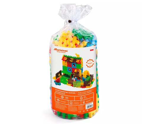 Klocki konstrukcyjne Wafle Gospodarstwo 120 el. Marioinex 900970 2l+ Klocki konstrukcyjne Wafle Gospodarstwo 120 el. Marioinex 900970 2l+