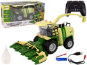 Kombajn Zdalnie Sterowany Dym Światła Dźwięk 1:24 Lean Toys 13342 3l+
