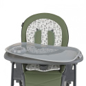 Krzesełko do karmienia na kółkach Espiro Penne 107 Warm Grey