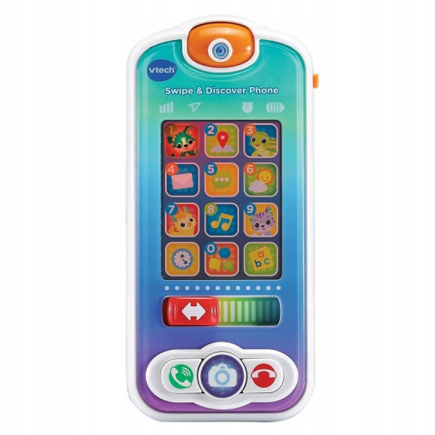 Zabawka interaktywna VTech Smartfonik Małego Odkrywcy 61588 6m+