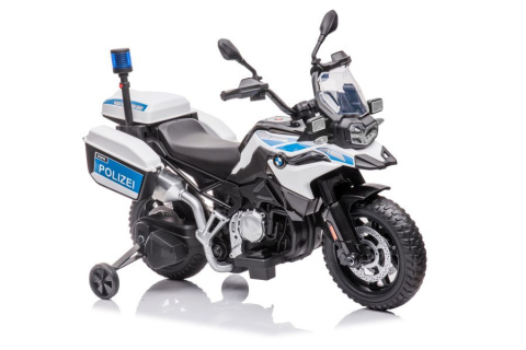 Motor na akumulator Policyjny Lean Toys JT5002B Biały 11951 3l+ Motor na akumulator Policyjny Lean Toys JT5002B Biały 11951 3l+