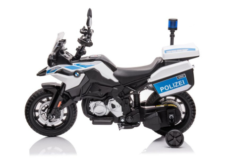 Motor na akumulator Policyjny Lean Toys JT5002B Biały 11951 3l+ Motor na akumulator Policyjny Lean Toys JT5002B Biały 11951 3l+