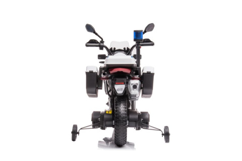 Motor na akumulator Policyjny Lean Toys JT5002B Biały 11951 3l+ Motor na akumulator Policyjny Lean Toys JT5002B Biały 11951 3l+