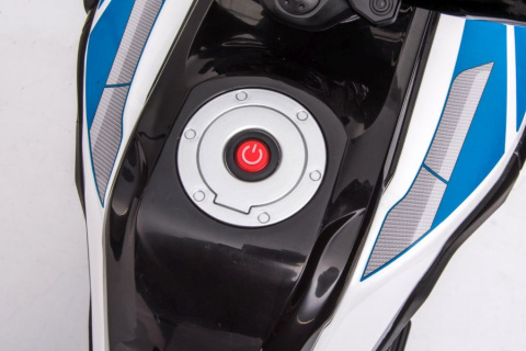 Motor na akumulator Policyjny Lean Toys JT5002B Biały 11951 3l+ Motor na akumulator Policyjny Lean Toys JT5002B Biały 11951 3l+