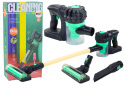 Odkurzacz Pionowy Zabawkowy Światła Dźwięki Czarny Lean Toys 17720 3l+