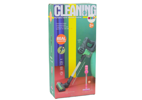Odkurzacz Pionowy Zabawkowy Światła Dźwięki Czarny Lean Toys 17720 3l+ Odkurzacz Pionowy Zabawkowy Światła Dźwięki Czarny Lean Toys 17720 3l+