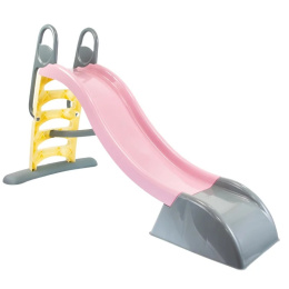 Zjeżdżalnia Mochtoys z natryskiem 180cm pastelowa różowa 12800 2l+
