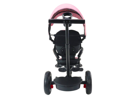 Rowerek trójkołowy Lean Toys PRO550 różowy 20125 6m+ Rowerek trójkołowy Lean Toys PRO550 różowy 20125 6m+