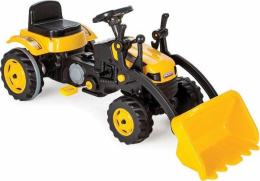 Traktor na pedały z łyżką Pilsan 073151 zółty 3l+