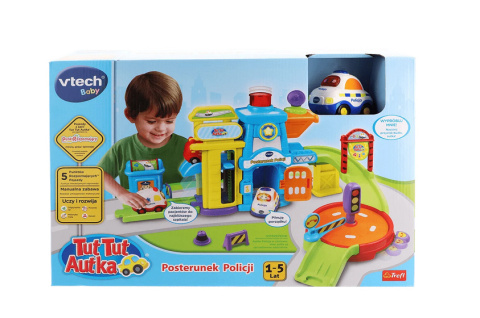 Tut Tut Autka - Posterunek Policji VTech 61073 12m+ Tut Tut Autka - Posterunek Policji VTech 61073 12m+