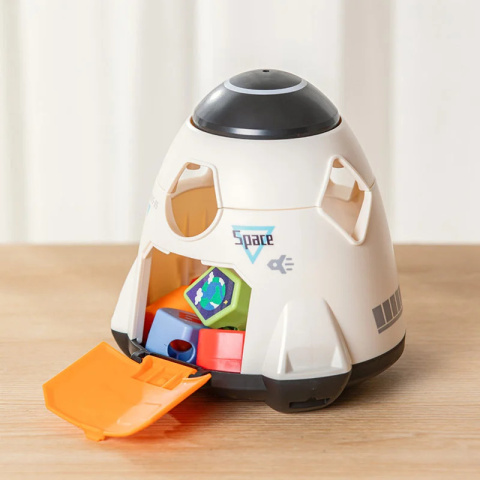 Zabawka edukacyjna Hola Kosmiczny Sorter Rakieta SN622 2l+ Zabawka edukacyjna Hola Kosmiczny Sorter Rakieta SN622 2l+