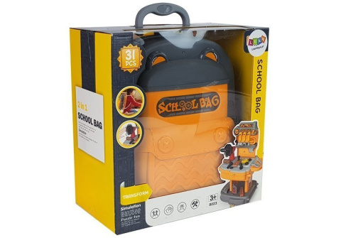 Zabawkowy Zestaw Narzędzi W Plecaku Lean Toys Warsztat 8520 3l+ Zabawkowy Zestaw Narzędzi W Plecaku Lean Toys Warsztat 8520 3l+