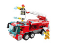 Zestaw Klocków Straż Pożarna Baza Pojazdu 845 El. Lean Toys 18305 6l+