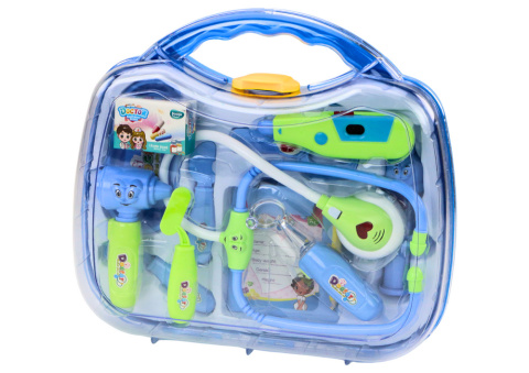 Zestaw Medyczny Małego Doktora Światła Dźwięki Lean Toys 18108 3l+ Zestaw Medyczny Małego Doktora Światła Dźwięki Lean Toys 18108 3l+