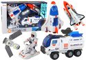 Zestaw Misja Kosmiczna Rakieta Pojazdy 7 elementów Lean Toys 16579 3l+