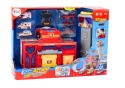 Baza Straż Pożarna Centrum Dowodzenia Pojazdy Lean Toys 18710 3l+
