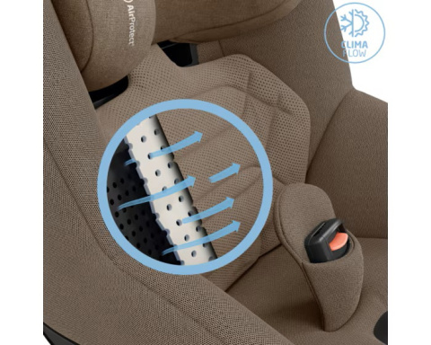 Fotelik samochodowy 40-105 cm Mica 360 Pro Authentic Truffle