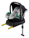 Fotelik samochodowy 40-75 cm Kinderkraft Mink Pro i-Size Grey