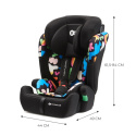 Fotelik samochodowy 76-150 cm Kinderkraft Comfort Up 2 i-Size Happy Shapes