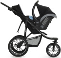 Wózek spacerowy sportowy Kinderkraft Helsi 2 Black Wózek spacerowy sportowy Kinderkraft Helsi 2 Black