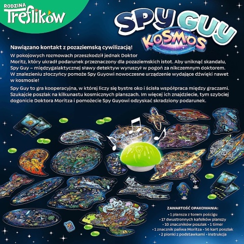 Gra rodzinna Trefl Spy Guy Kosmos 02818 6l+ Gra rodzinna Trefl Spy Guy Kosmos 02818 6l+