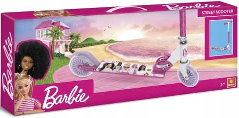 Hulajnoga dziecięca Mondo Barbie do 50 kg 5l+ Hulajnoga dziecięca Mondo Barbie do 50 kg 5l+