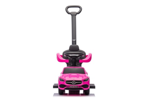 Jeździk z pchaczem 3w1 Lean Toys Mercedes różowy 25069 12m+
