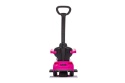 Jeździk z pchaczem 3w1 Lean Toys Mercedes różowy 25069 12m+