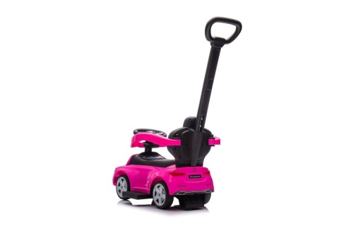 Jeździk z pchaczem 3w1 Lean Toys Mercedes różowy 25069 12m+