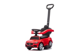 Jeździk z pchaczem 3w1 Lean Toys Mercedes czerwony 25066 12m+