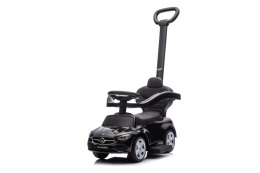 Jeździk z pchaczem 3w1 Lean Toys Mercedes czarny 25070 12m+