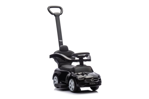 Jeździk z pchaczem 3w1 Lean Toys Mercedes czarny 25070 12m+ Jeździk z pchaczem 3w1 Lean Toys Mercedes czarny 25070 12m+