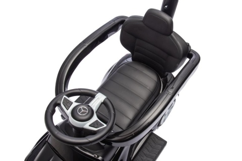 Jeździk z pchaczem 3w1 Lean Toys Mercedes czarny 25070 12m+ Jeździk z pchaczem 3w1 Lean Toys Mercedes czarny 25070 12m+