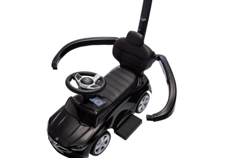 Jeździk z pchaczem 3w1 Lean Toys Mercedes czarny 25070 12m+ Jeździk z pchaczem 3w1 Lean Toys Mercedes czarny 25070 12m+