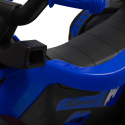 Jeździk z rączką quad Baby Mix Mega Prime Eva niebieski 56318 12m+