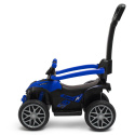 Jeździk z rączką quad Baby Mix Mega Prime Eva niebieski 56318 12m+