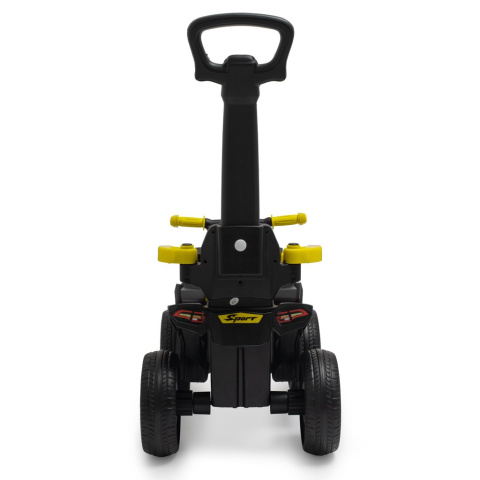 Jeździk z rączką quad Baby Mix Mega Prime Eva żółty 56316 12m+ Jeździk z rączką quad Baby Mix Mega Prime Eva żółty 56316 12m+