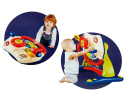 Interaktywny Chodzik Tablica Kierownica 3w1 Lean Toys 8492 6m+