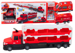 Lora Laweta Tor Wyścigowy 2w1 Lean Toys 18672 czerwona 3l+