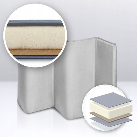 Łóżeczko turystyczne Lionelo Sven Plus Grey Scandi