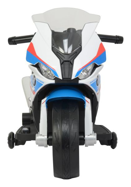 Motor na akumulator dla dziecka Lean Toys BMW S1000RR 2156 biały 3l+ Motor na akumulator dla dziecka Lean Toys BMW S1000RR 2156 biały 3l+