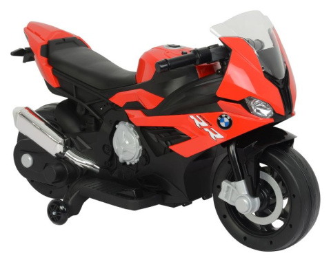 Motor na akumulator dla dziecka Lean Toys BMW S1000RR 2156 czerwony 3l+ Motor na akumulator dla dziecka Lean Toys BMW S1000RR 2156 czerwony 3l+