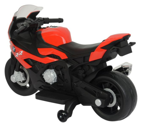 Motor na akumulator dla dziecka Lean Toys BMW S1000RR 2156 czerwony 3l+ Motor na akumulator dla dziecka Lean Toys BMW S1000RR 2156 czerwony 3l+