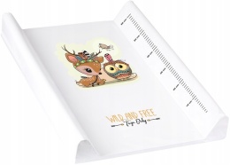 Przewijak dziecięcy 50 x 70 cm Tega Baby Dziki Zachód biały-jelonek