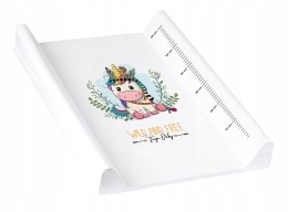 Przewijak dziecięcy 50 x 70 cm Tega Baby Dziki Zachód biały-jednorożec