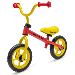 Rowerek biegowy z hamulcem Baby Mix Traveller czerwony 56304 2l+