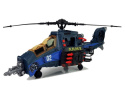 Zestaw Policyjny Helikopter Auto Łódź Dźwięk Broń Lean Toys 7889 3l+